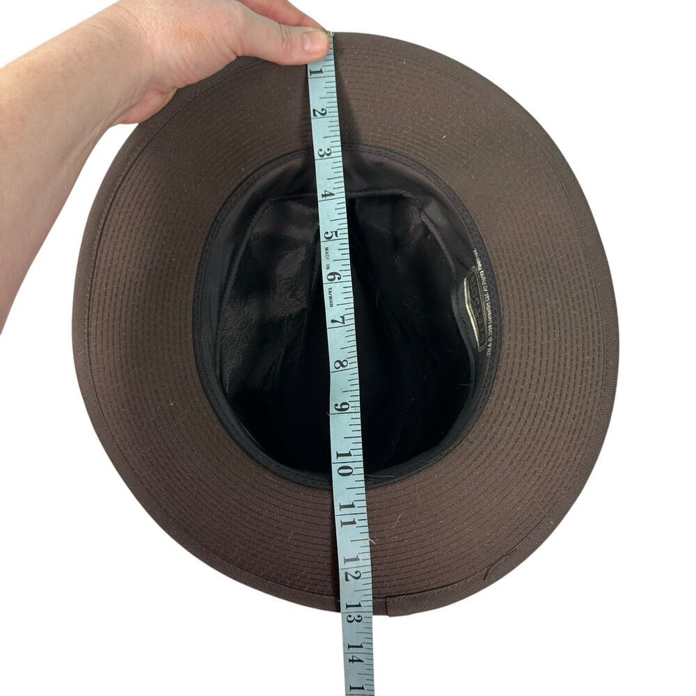 Vintage Stetson Indiana Jones Hat 1989 Size Medium 7-7 1/8 Movie Memorabilia - Picture 8 of 16